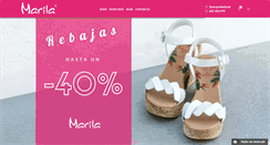 Desktop Screenshot of marilashoes.com